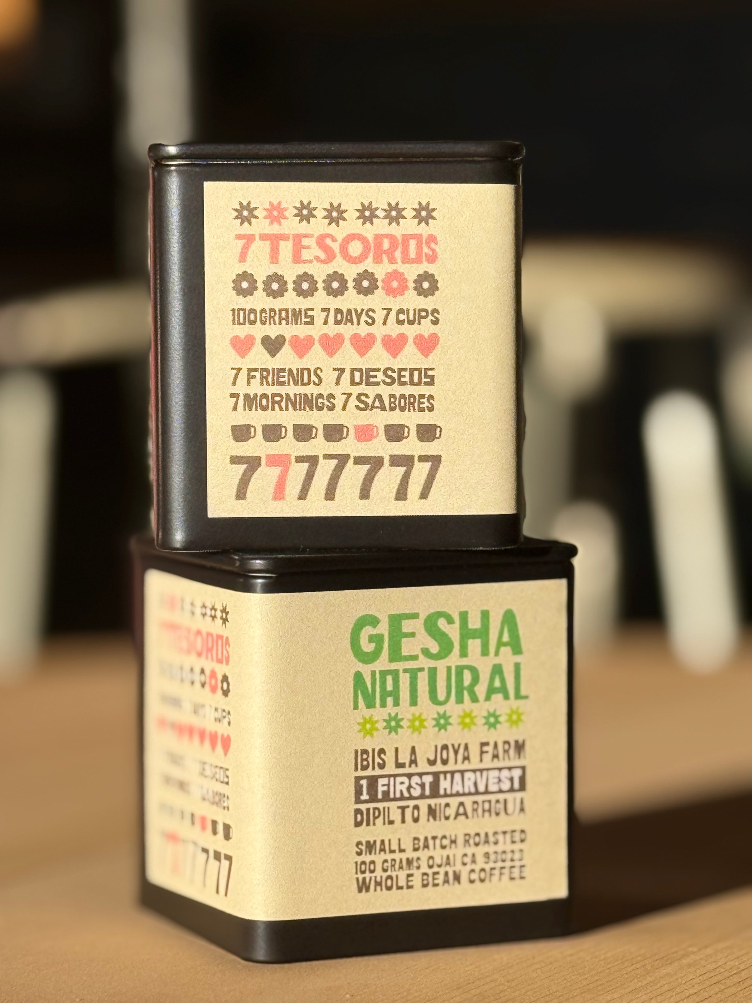 GESHA NATURAL 100 Gram TIN