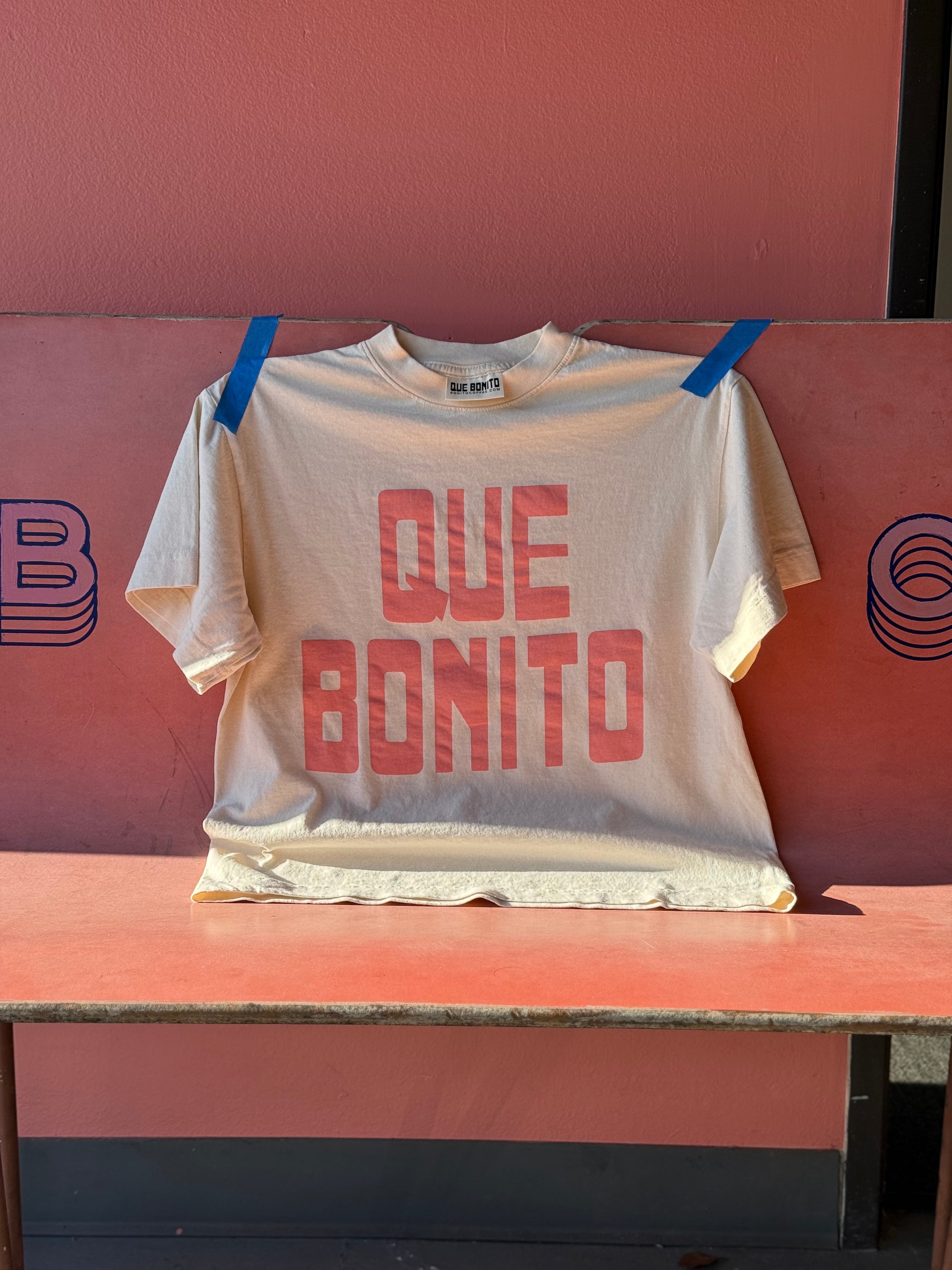 QUE BONITO Boxy Tee